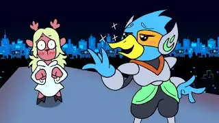Ноэль и Бердли разделяют момент &mdash; анимация DELTARUNE