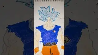 Goku drawing from dragon Ball #animester #harsh_arts