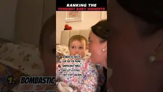 Ranking The Funniest BABY Moments😂