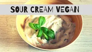 Sour Cream selber machen // Veganes Rezept