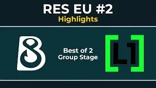 L1GA TEAM vs B8 - GROUP STAGE - RES Regional Series - DOTA 2 HIGHLIGHTS 2024