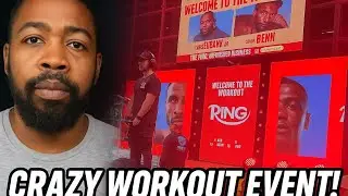 THEY STOLE ADAM SMITH'S SEAT - Chris Eubank vs Connor Benn Live Workout Vlog 