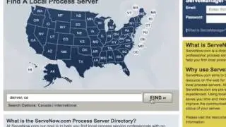 Process Server Software