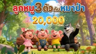 ทำลายตำนาน! 🐷🐺 ลูกหมูสามตัว ไม่ใช่เหยื่อ! | New Three Little Pigs Story
