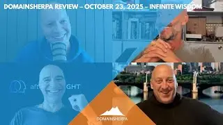 How Wisdom.ai Sold for $750K 💸: What Every Domainer Must Know | DomainSherpa Podcast (Oct 23, 2025)