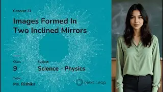 Images in Two Inclined Mirrors | Class 9 Physics | Reflection of Light