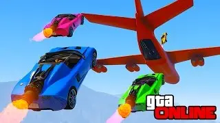 ROCKET VOLTIC STUNTS & ROCKET LEAGUE! || GTA 5 Online || PC (Funny Moments)