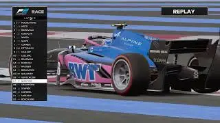 F1 23 France F2 race highlights Time of my life