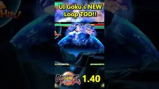 UI Goku's NEW 6H Loop TOD in DBFZ 1.41 Patch