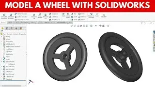 How to Model a Steering Wheel in SolidWorks | Step-by-step tutorial