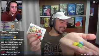 Cristian Ghost reacciona a probando dulces chilenos !!!!