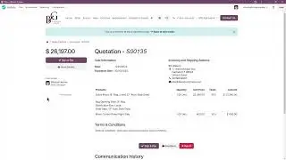 See how Odoo&rsquo;s quote process helps you generate sophisticated Quotes with Multiple Product Options!
