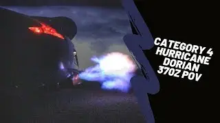 Category 5 HURRICANE Dorian *CRAZY WEATHER ON CAMERA* | POV Driving | Noir.TM