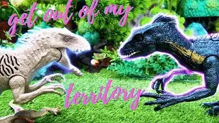 Fan made T-Rex fight, Best dinosaur fan movie, Indominus Rex, Allosaurus, Therizino short film