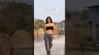 Rate My Bollywood Style Model Walk 🔥💋| Apexa Rajput #apexaarajput #runway #model