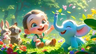 Em Đi Sở Th&uacute;, Ch&uacute; Voi Con, Ch&uacute; Thỏ Con - Nhạc Thiếu Nhi 4K | Ca Nhạc Hoạt H&igrave;nh Thiếu Nhi Vui Nhộn
