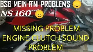 Ns160 bs6 missing problem engine clutch sound problem 2021 2022 #ns160 #ns200