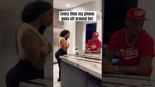 Don&rsquo;t text anyone else infront of your girl! @ZmeenaOrr #couples #funny #shorts