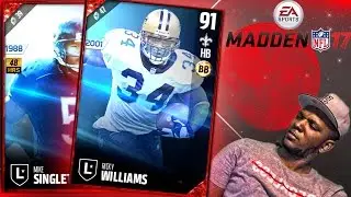 UNSTOPPABLE RICKY WILLIAMS! LEGENDS BUNDLE OPENING! MUT 17 PACK OPENING |  Madden 17 Ultimate Team