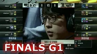 EDG vs RNG G1 Grand Finals of S6 LPL Summer 2016 PlayOffs | Edward Gaming vs Royal Never Give Up