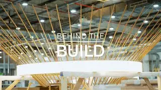 Behind the Build - Suspended Timber Rods for Harvey Nichols - Havelock One