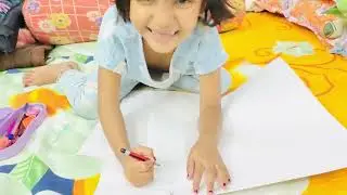 Dhriti aj ki drawing korlo 🥰😘😍🥰