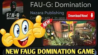 Faug domination realse date l How to download Faug domination 🤓 l Faug domination Gameplay 🤯 l