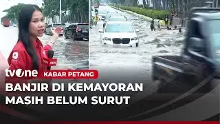 Kemayoran Banjir hingga Merendam Kendaraan Motor | Kabar Petang