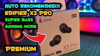 Automatically Recommended! TWS Edifier X3 Pro Complete Features ANC and Gaming Mode No Delay Blue...