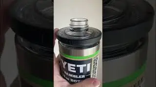 Newest edition in the YETI &ldquo;Canopy Green&rdquo; collection. This is the 18oz Rambler Bottle  🌱 #Yeti
