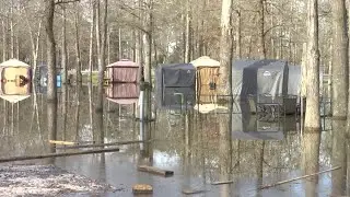 Point Mallard campground flooded