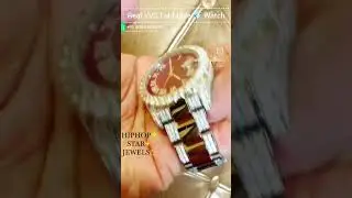 Real VVS LabMade Diamond Customized Rolexx Luxury Watch.📲 | +91 6355119079🌐 | hiphopstarjewels.com