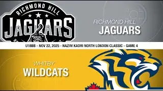 20251122 - U18BB - Richmond Hill Jaguars vs Whitby Wildcats - NLC4