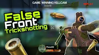 I HIT INSANE TRICKSHOTS ON FALSE FRONT (So Many Shots And Hitmarkers)