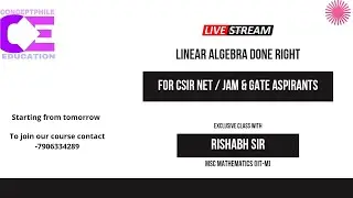 LECTURE-6 || FINITELY GENERATED VECTOR SPACE || #CSIR, #JAM, #GATE, #NBHM ||