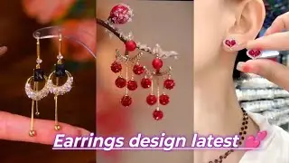 New earring design collection 😍 party wear #jewellery #fashion 