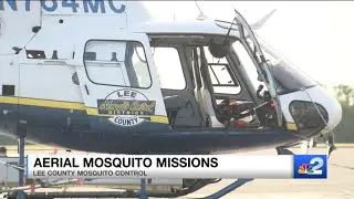 Aerial missions target mosquito population during rainy season in Southwest Florida