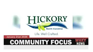 WEEKLY BULLETIN BOARD & CITY OF HICKORY UPDATE | WHKY Community Focus: Weds. 1/21/26