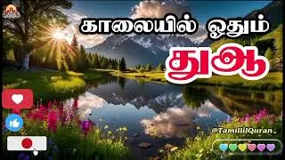 ✌️🤲ஓவ்வொரு நாளும் வெற்றி பெற துஆவுடன் தொடங்குவோம் #TamillilQuran #morningdua #morningadhkar #morning