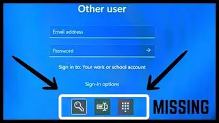 Fix - Windows 11 Lock Screen Sign-in options missing (KB5070311)