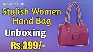 Latest fashion Women shoulder bag (Maroon colour) unboxing From Bright Bags || Unbox eShop