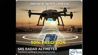 The New Standard for Drone Landing: SRS Radar Altimeter (Now in U.S. Market)