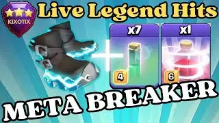 RC META BREAKER Attack Strategy | Perfect Day | Legend League | Clash of Clans