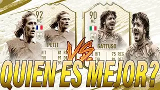 GATTUSO MOMENTS 90 VS PETIT MOMENTS FIFA 20 REVIEW ICON SWAPS 3
