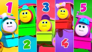 Five Little Trains Nursery Rhyme And Baby Songs by Kids Tv USA