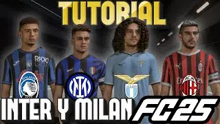EQUIPOS DE LA SERIE A LICENCIADOS PARA FC25 [PC]