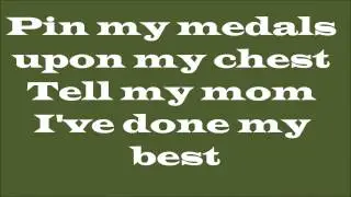 If I die in the combat zone - Song