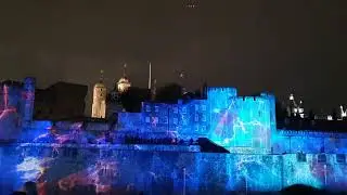 📍Tower of London light show 🇬🇧