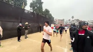बिहार पुलिस 1600 मीटर Running test 320 के track पर #Excellent physical academy Begusarai&hellip;.