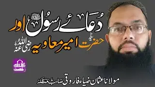 Molana Usman Zia Farooqi Sahib || Dua E Rasool||Karwane Rukhsat| Wonderful Short Clip||